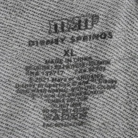 Disney Springs M&M Mickey Mouse Track Pants Joggers Sweatpants Gray Size Large - Picture 5 of 9